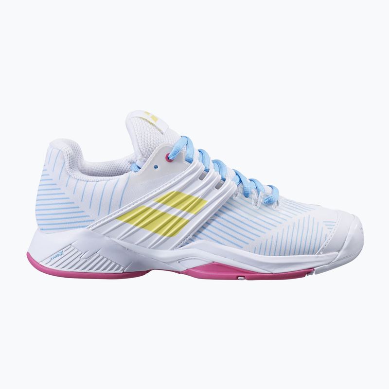 Babolat Damen Tennisschuhe 21 Jet Mach 3 Clay weiß/Schwefel Frühling 11