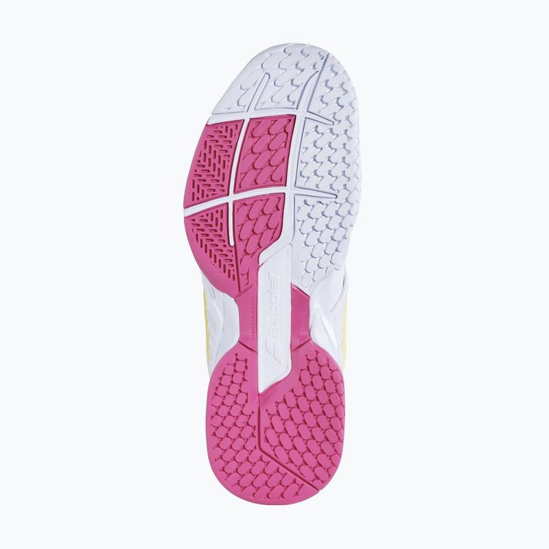 Babolat Damen Tennisschuhe 21 Jet Mach 3 Clay weiß/Schwefel Frühling 13