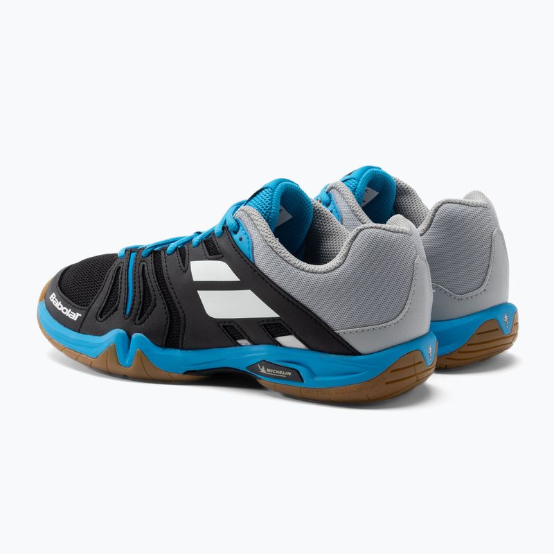 Herren Badmintonschuhe BABOLAT 22 Shadow Team schwarz-blau 30F2105 3