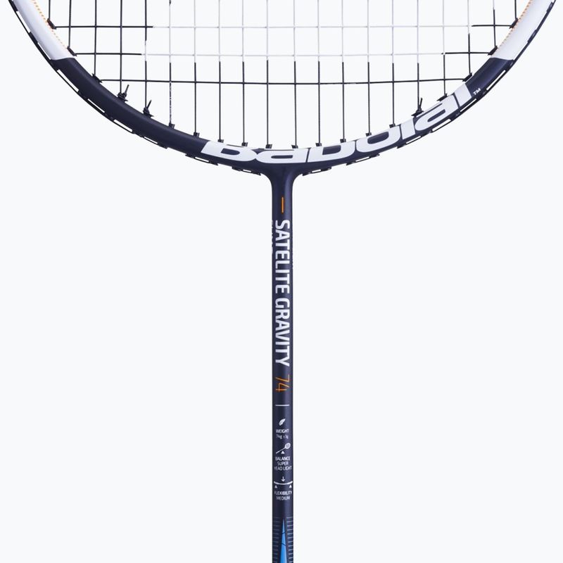 Badmintonschläger Babolat Satelite Gravity 74 Strung FC 6