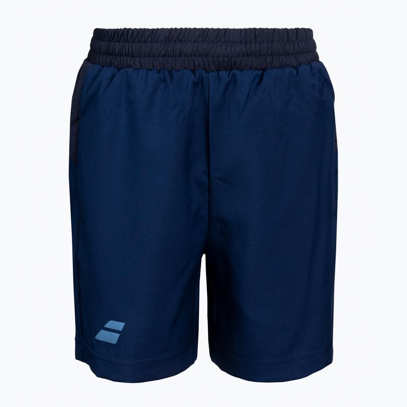 Kinder-Tennisshorts BABOLAT Play navy blau 3BP1061