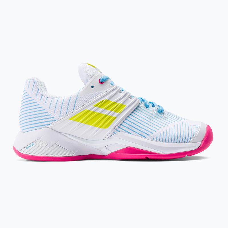 Damen Tennisschuhe BABOLAT 22 Propulse Fury Clay weiß 31S22554 2