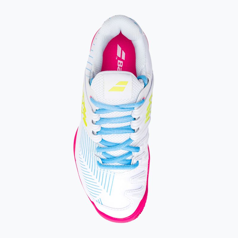 Damen Tennisschuhe BABOLAT 22 Propulse Fury Clay weiß 31S22554 6