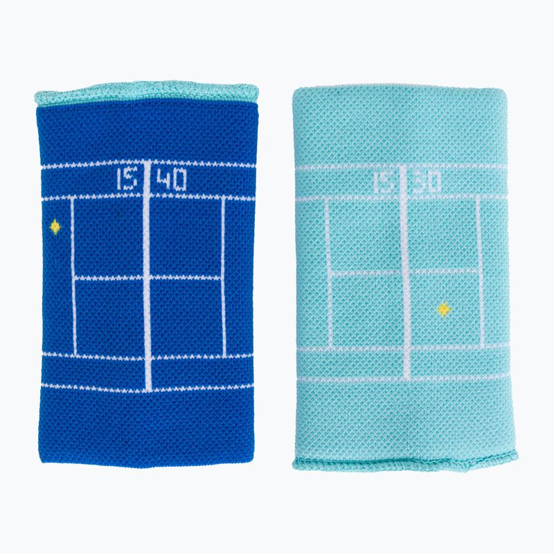 BABOLAT Jumbo Reversible Armband 2 Stück blau 5UA1281 2
