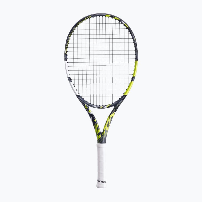 Babolat Pure Aero Junior 25 grau/gelb/weiß Kinder-Tennisschläger