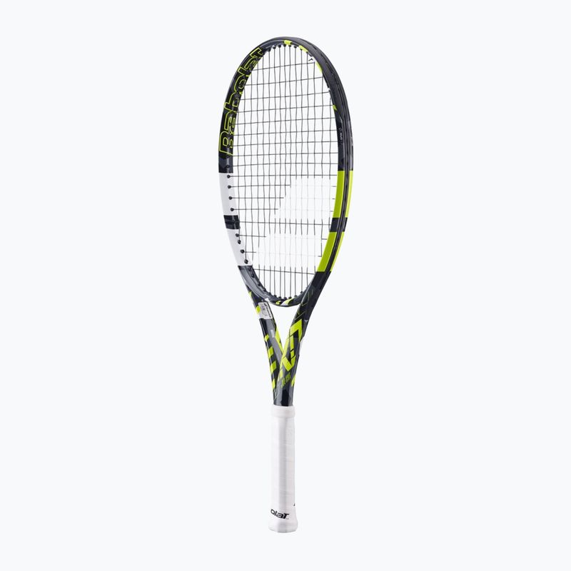 Babolat Pure Aero Junior 25 grau/gelb/weiß Kinder-Tennisschläger 3