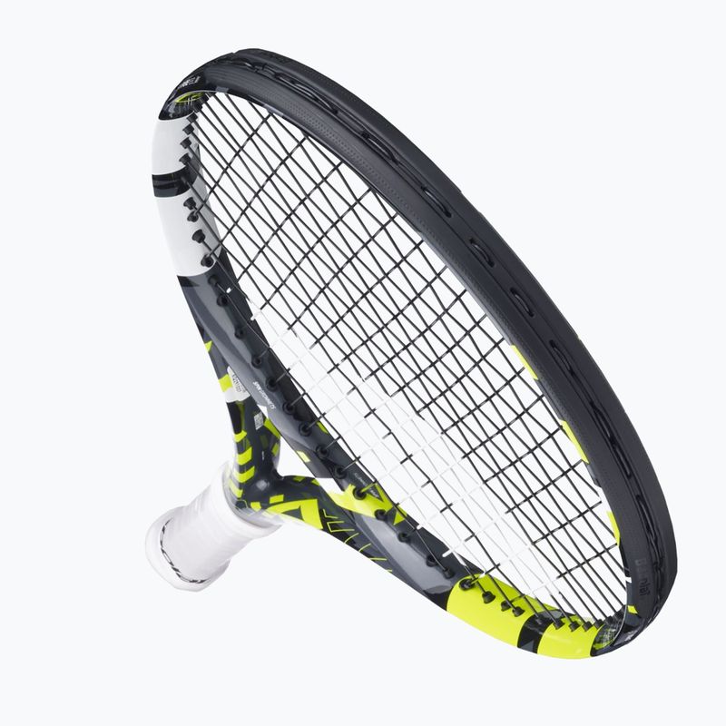 Babolat Pure Aero Junior 25 grau/gelb/weiß Kinder-Tennisschläger 5