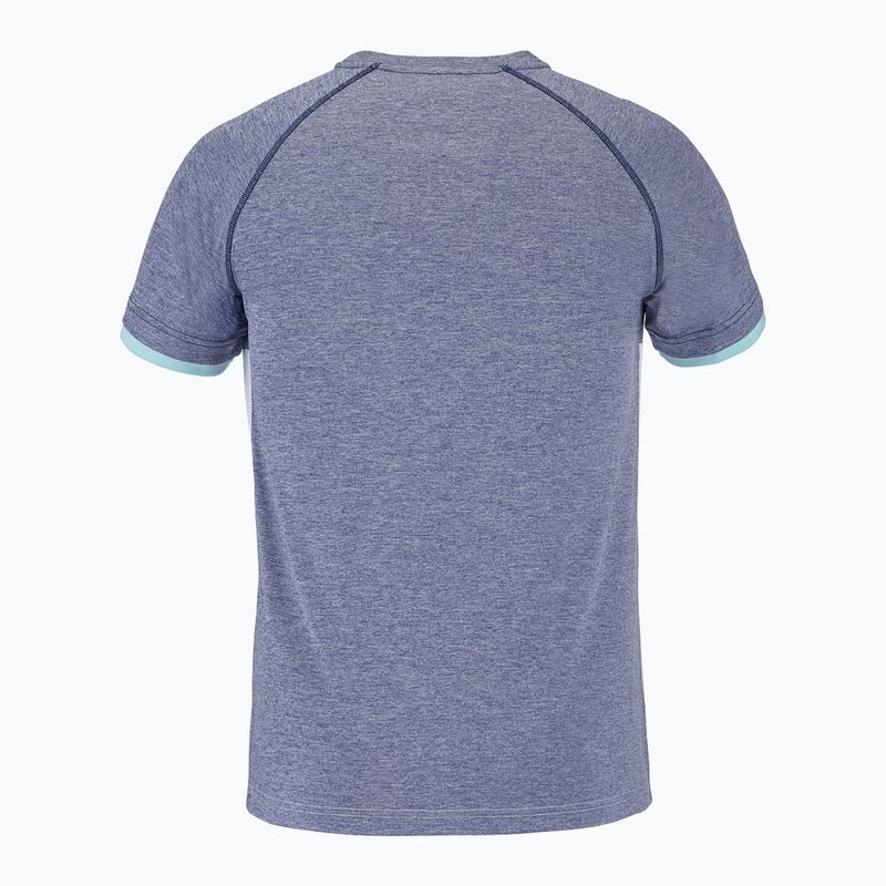 Babolat Herren Tennis-T-Shirt Play Crew Neck weiß und blau 3MTE011 2