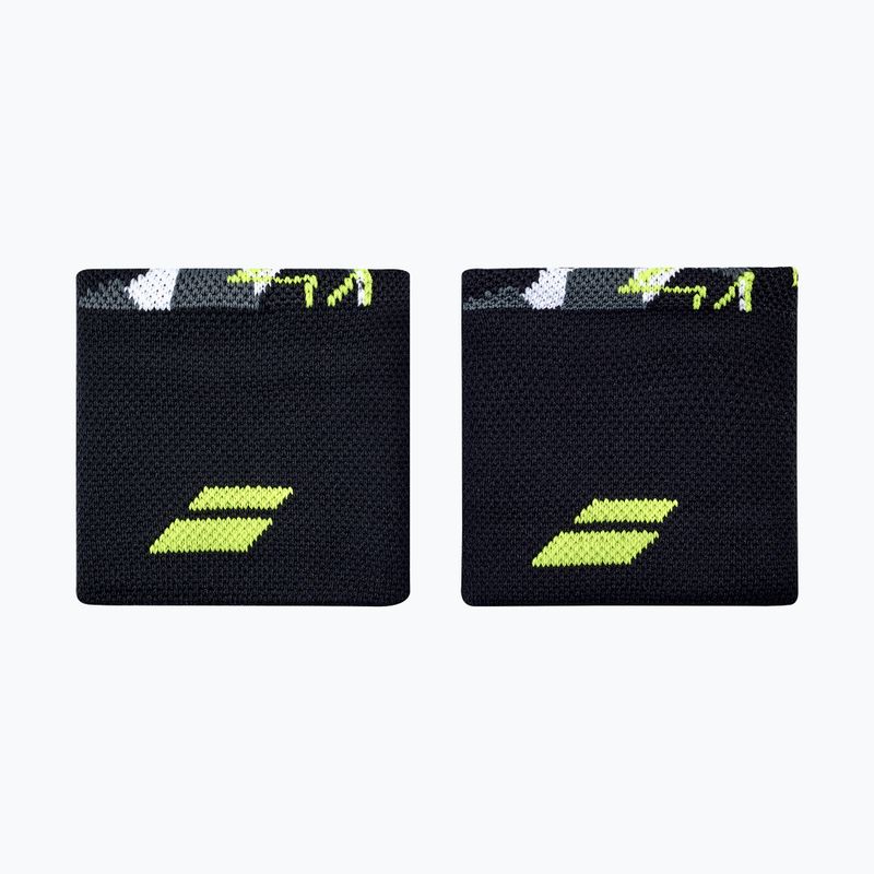 Babolat Logo Handgelenkbandagen 2 Stück grau 5UA1261 3