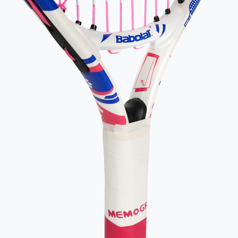 Babolat B Fly 17 Tennisschläger für Kinder weiß und rosa 140483