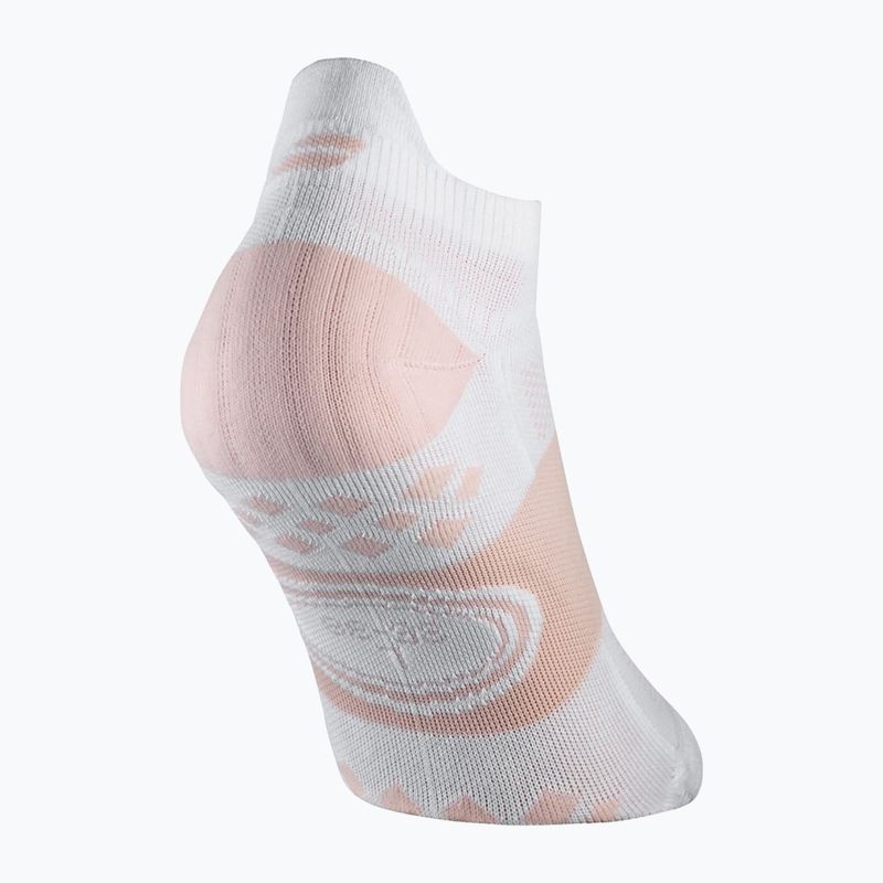 Socken Damen Babolat Badminton Pro Crew W white/english rose 2