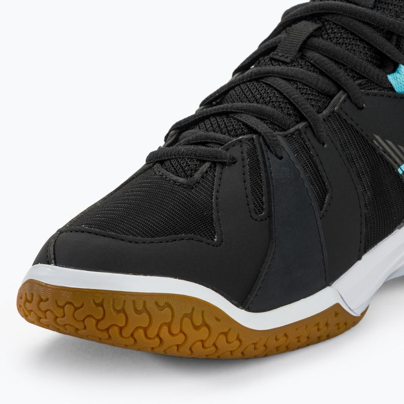 Badmintonschuhe Herren Babolat Shadow Spirit black/light blue 7