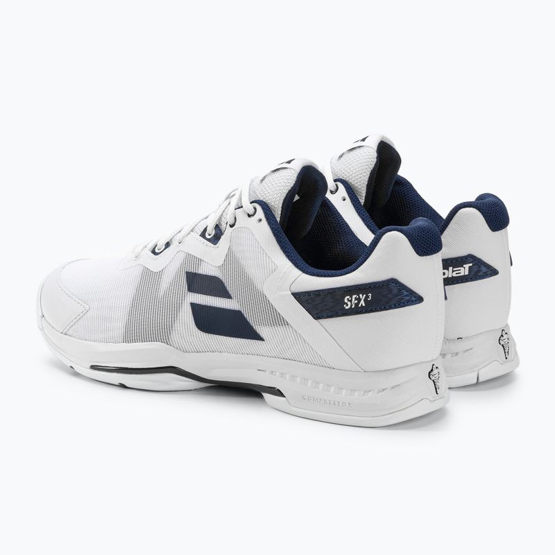 Babolat Herren Tennisschuhe SFX3 All Court weiß/navy 3