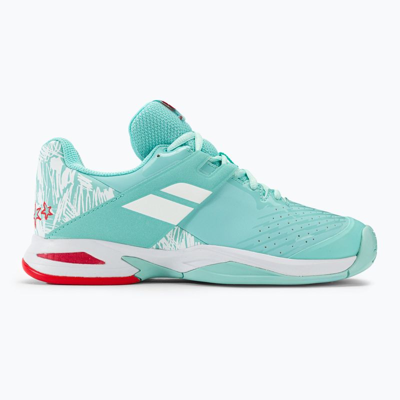 Babolat Propulse All Court JR Kinder-Tennisschuhe yucca/weiß 2