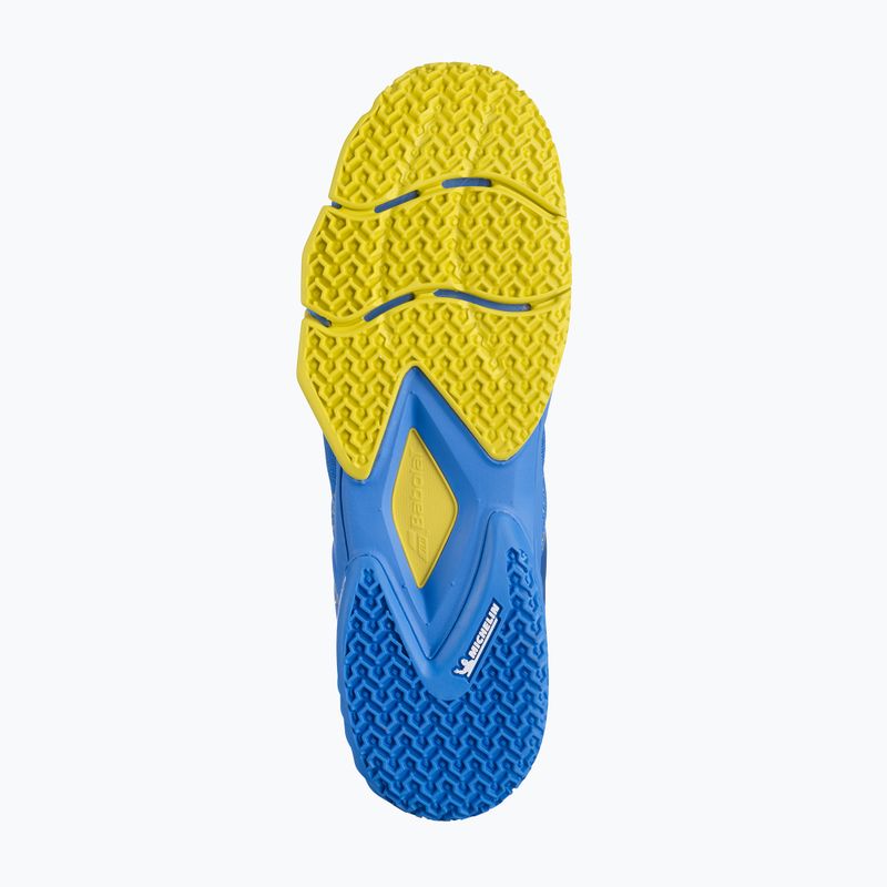 Babolat Movea Herren Paddelschuhe französisch blau/lebendig gelb 10