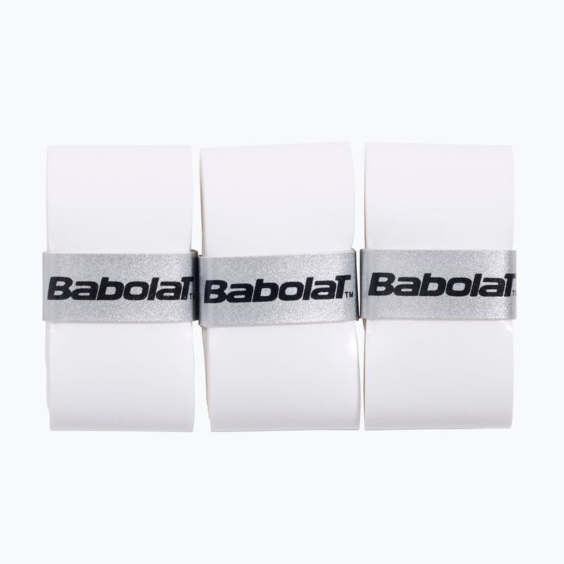Griffbänder für Tennisschläger Babolat Pro Tour 2.0 3 Stk. white 2