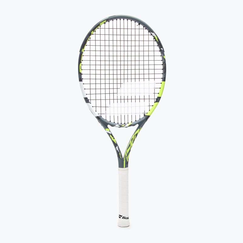 Babolat Aero Junior 26 grau/gelb/weiß Kinder-Tennisschläger