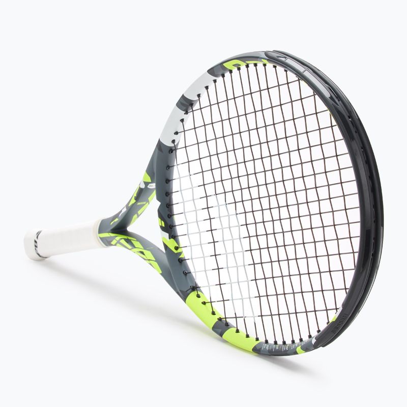 Babolat Aero Junior 26 grau/gelb/weiß Kinder-Tennisschläger 2