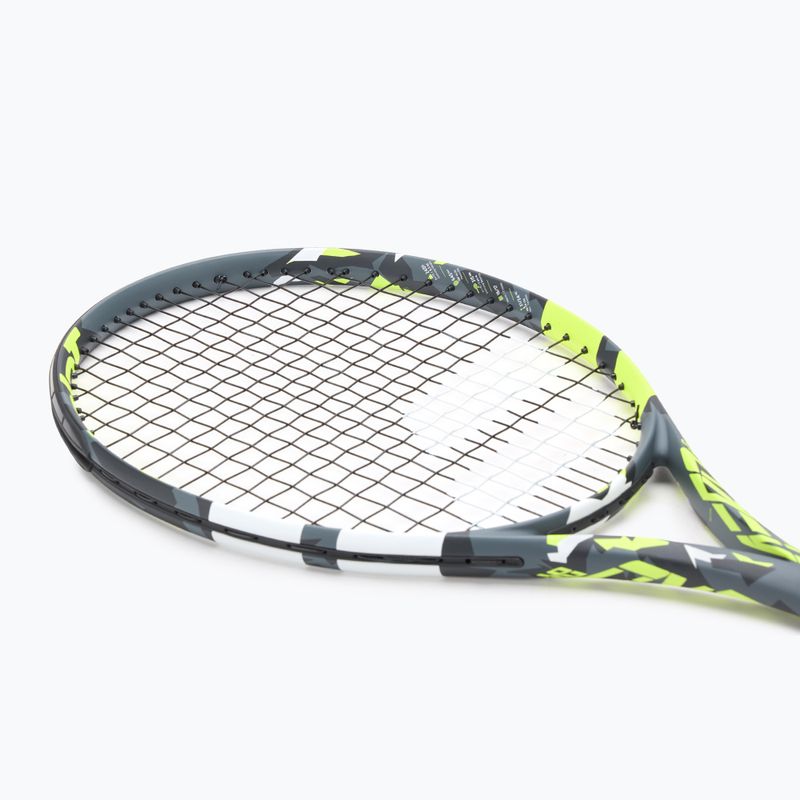 Babolat Aero Junior 26 grau/gelb/weiß Kinder-Tennisschläger 5