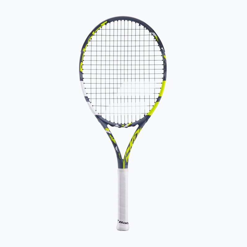 Babolat Aero Junior 26 grau/gelb/weiß Kinder-Tennisschläger 6