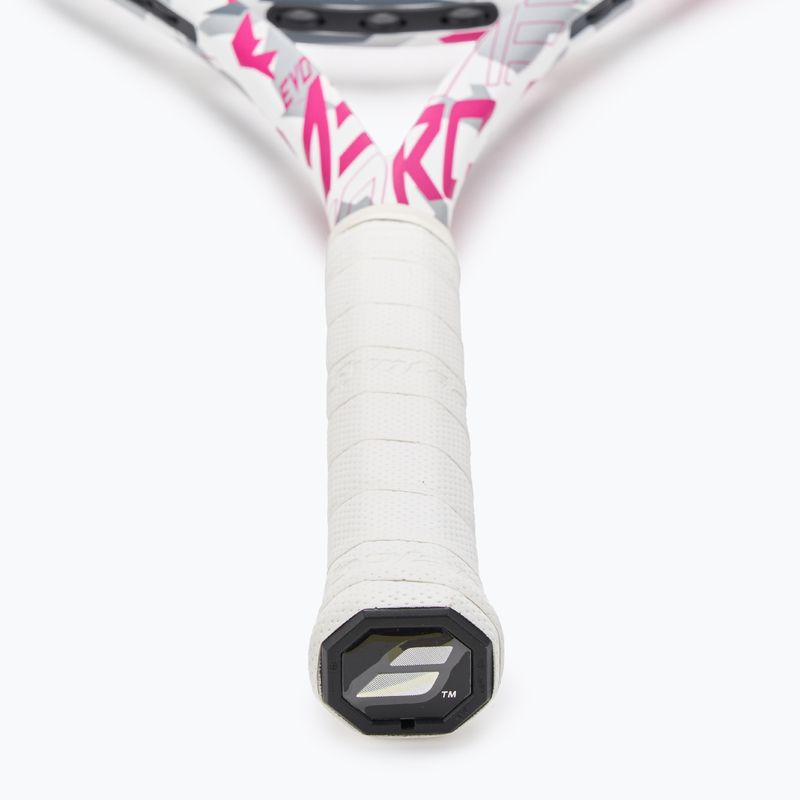 Babolat Evo Aero Pink Tennisschläger weiß/rosa 3
