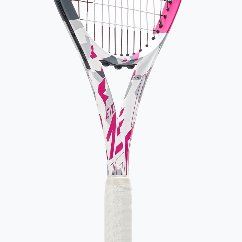 Babolat Evo Aero Pink Tennisschläger weiß/rosa 4