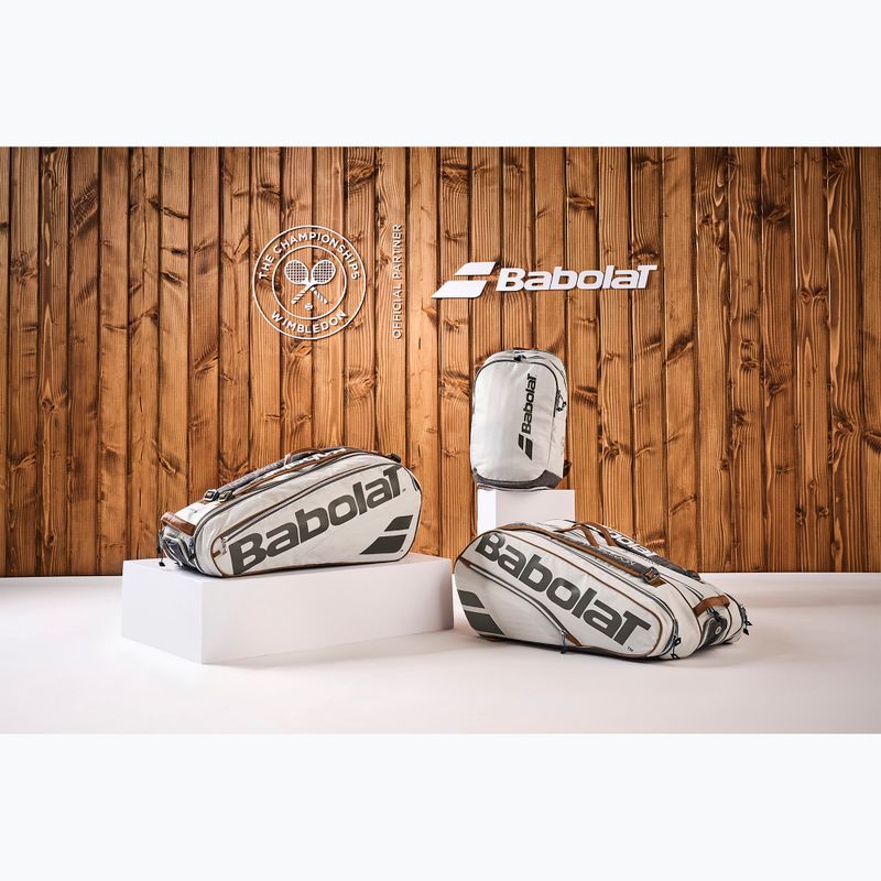 Babolat RH X9 Pure Wimbledon Tennistasche 73 l weiß 5