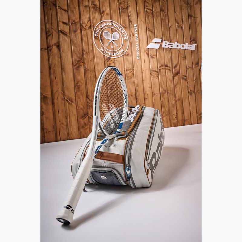 Babolat Boost Wimbledon Tennisschläger weiß/grau/blau 12