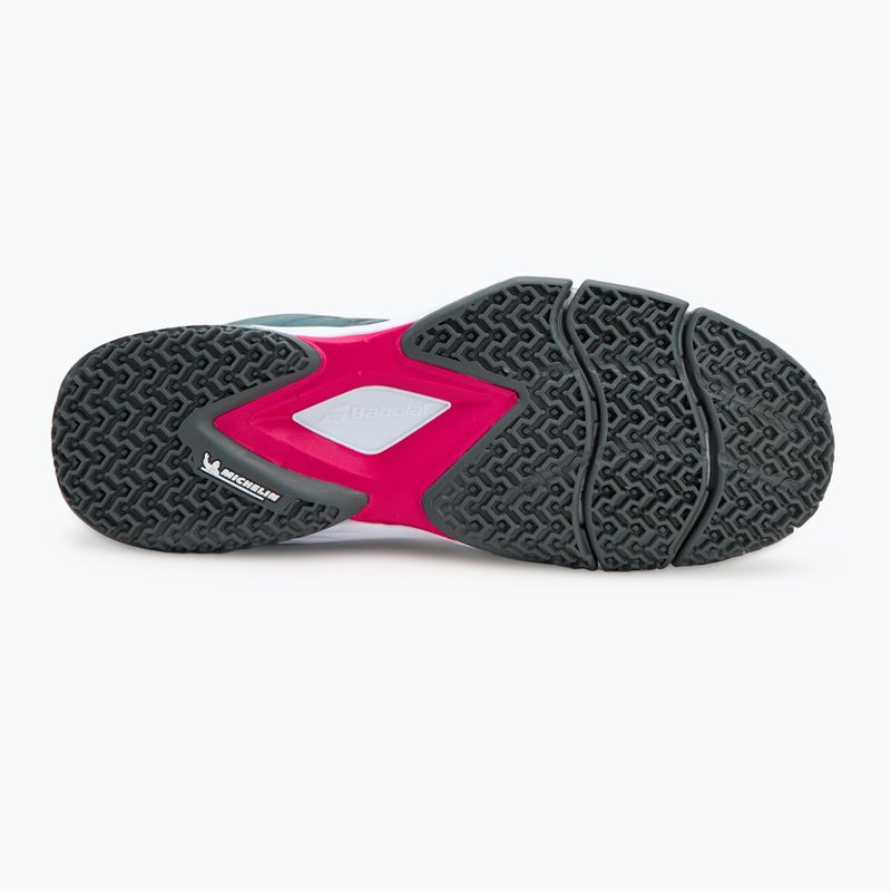 Padel Schuhe Damen Babolat Sensa north atlantic/ white 4