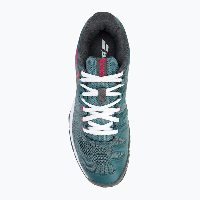 Padel Schuhe Damen Babolat Sensa north atlantic/ white 5