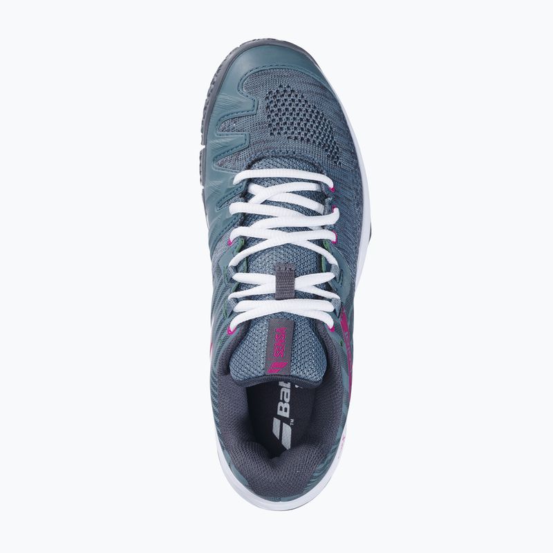 Padel Schuhe Damen Babolat Sensa north atlantic/ white 12