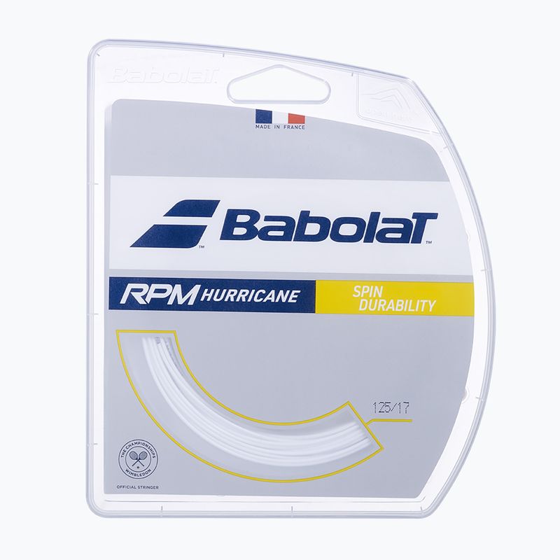 Tennissait Babolat 12 m RPM Hurricane white