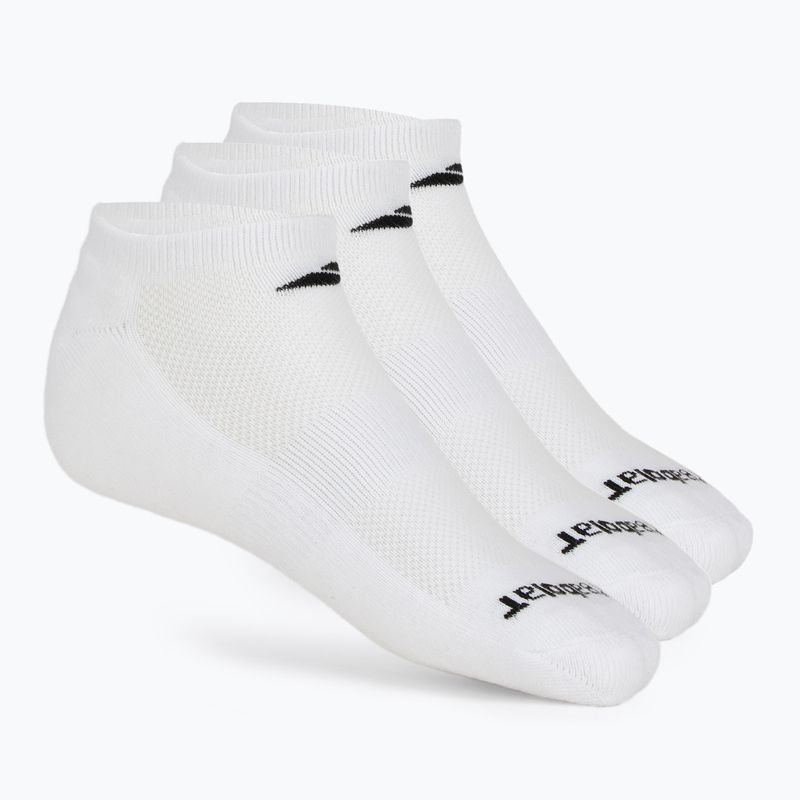 Socken Babolat Invisible 3 Paar S25 white/ white