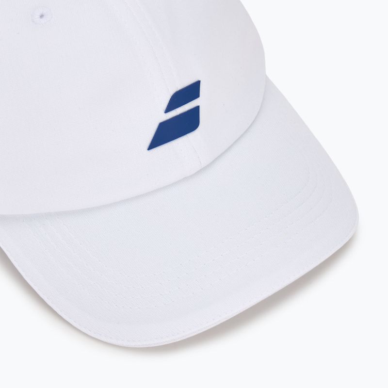 Cap Schirmmütze Kinder Babolat Pure Logo Jr white/white 3