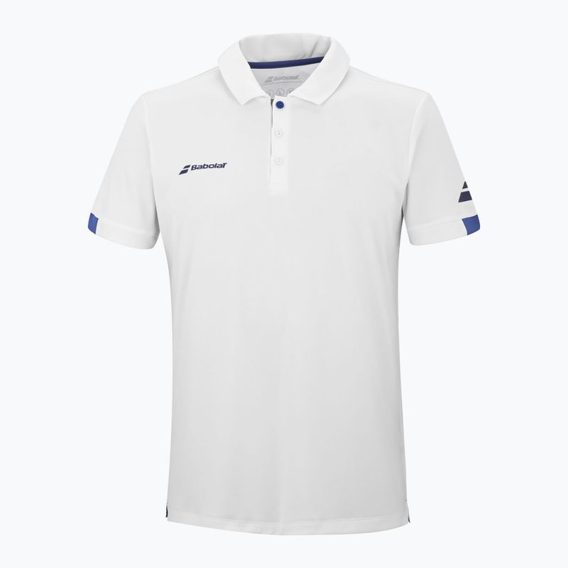 Herren Poloshirt Babolat Play white/white