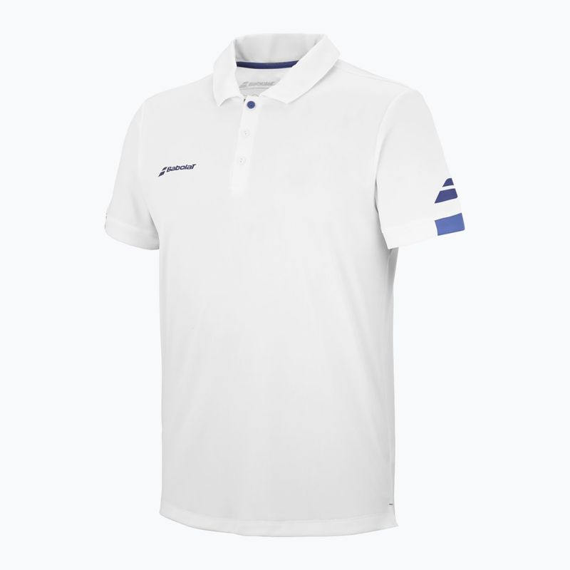 Herren Poloshirt Babolat Play white/white 2