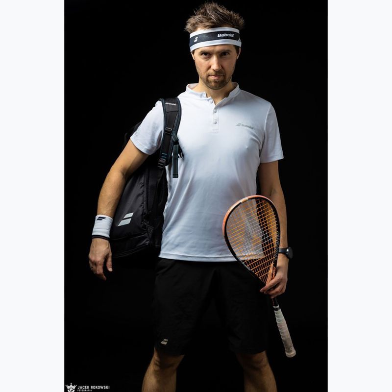 Herren Poloshirt Babolat Play white/white