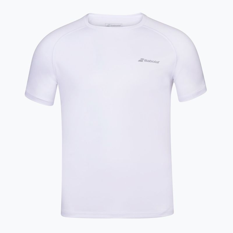 Shirt Kinder Babolat Play Crew Neck white/white