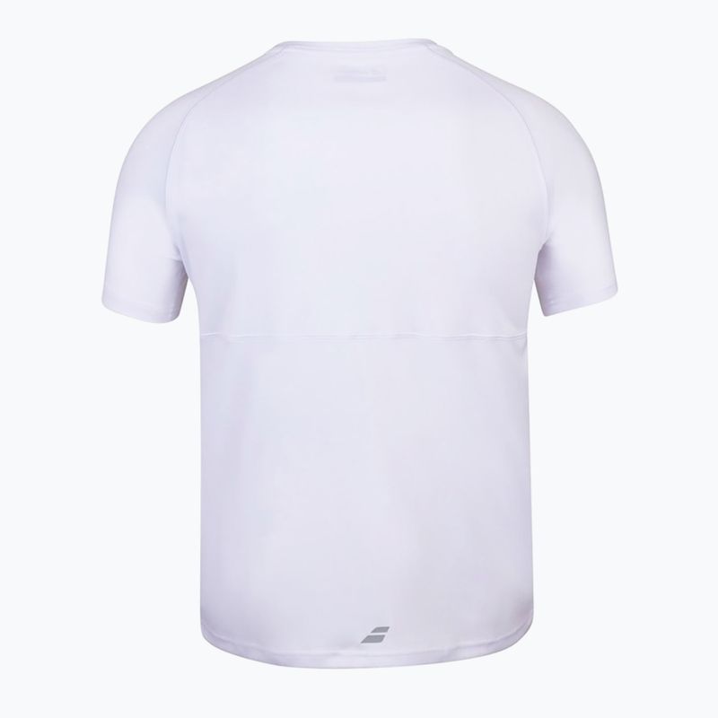 Shirt Kinder Babolat Play Crew Neck white/white