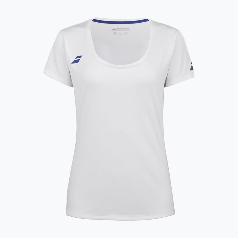 Damenshirt Babolat Play Cap Sleeve Top white/white