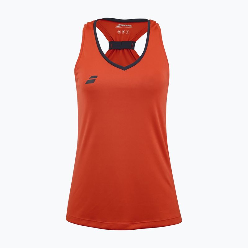 Tank Top Damen Babolat Play fiesta red