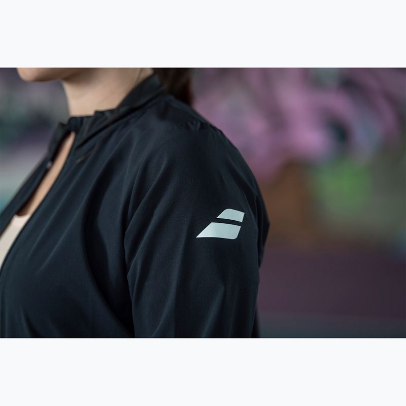 Sweatshrit Hoodie Tennis Damen Babolat Play black/black 5