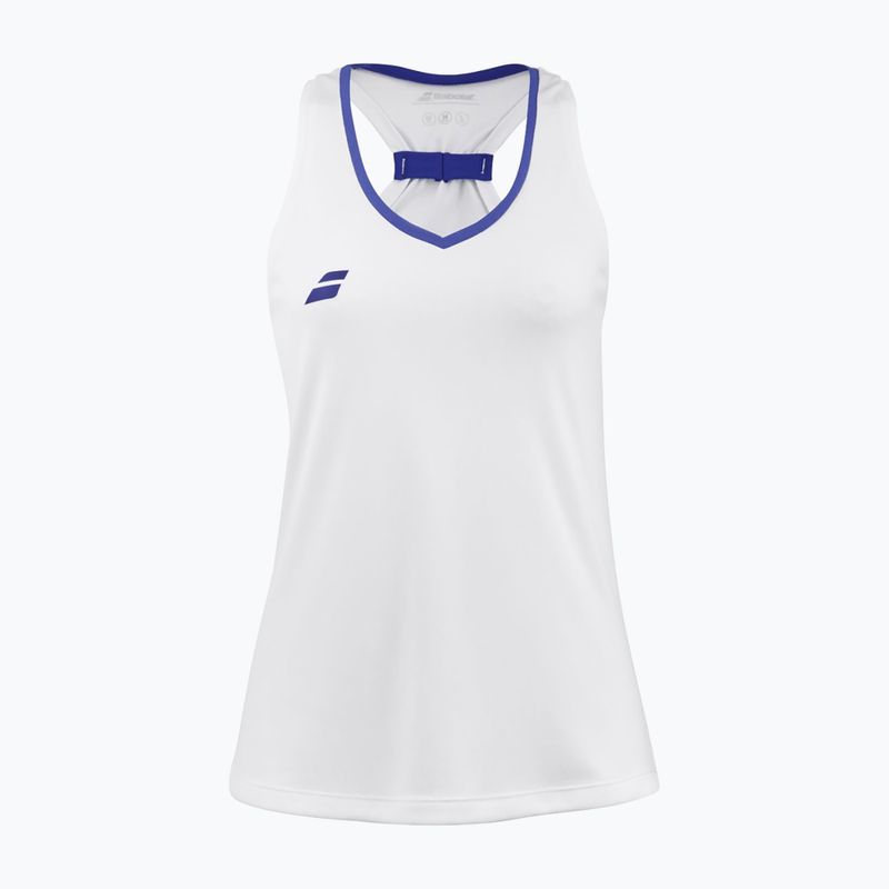 Tank Top Kinder Babolat Play white/ white