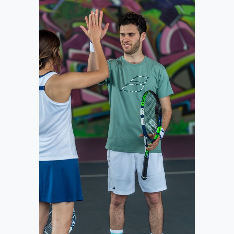 Shirt Herren Babolat Exercise Big Flag trellis
