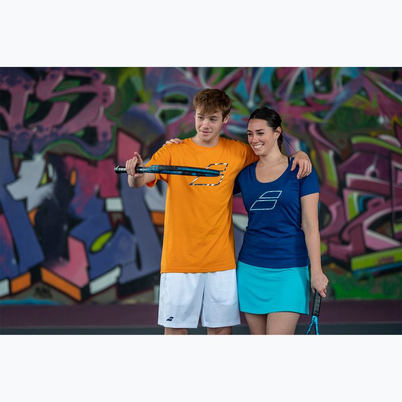 Shirt Herren Babolat Exercise Big Flag autumn glory