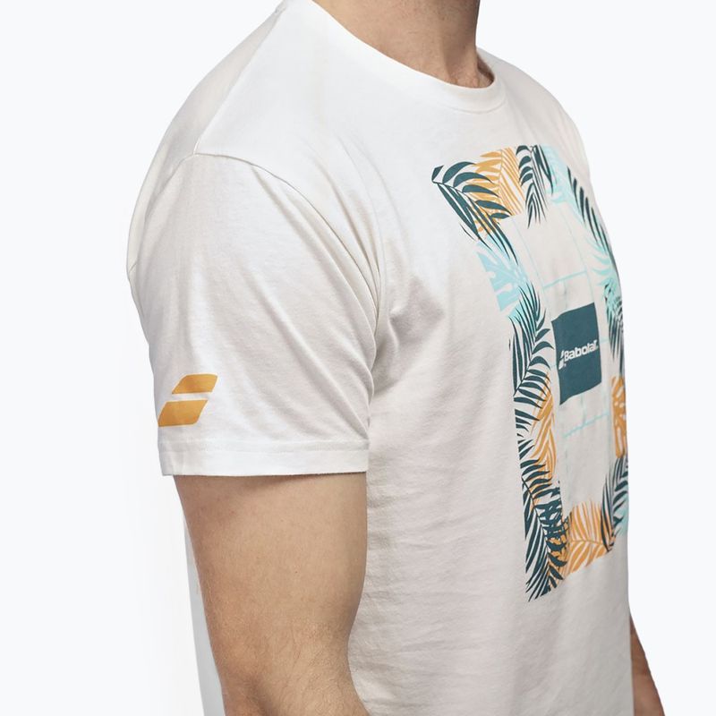 Babolat Herren Exercise Message 1000 T-Shirt weiß/weiß