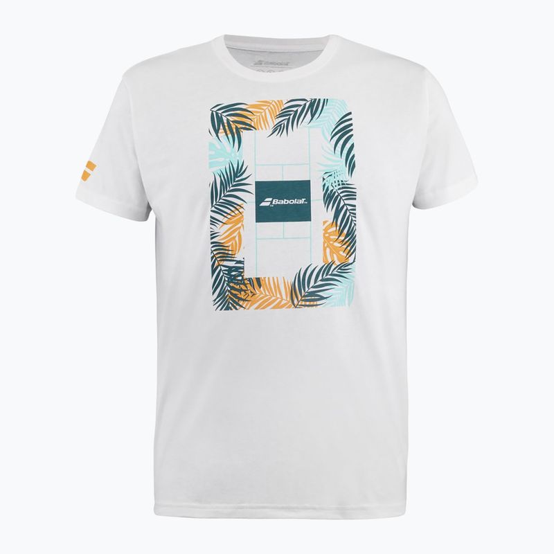 Babolat Herren Exercise Message 1000 T-Shirt weiß/weiß