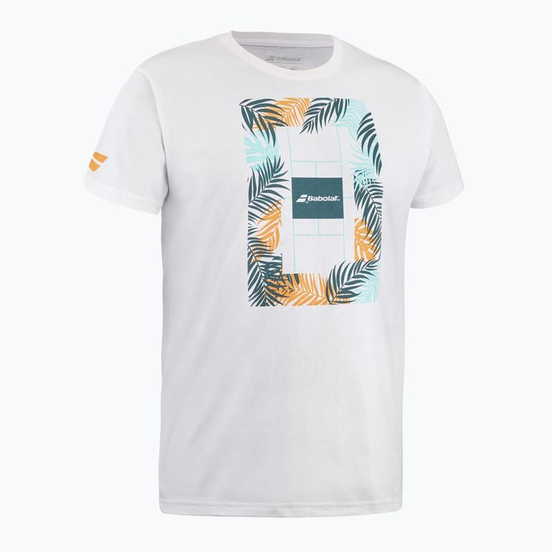 Babolat Herren Exercise Message 1000 T-Shirt weiß/weiß
