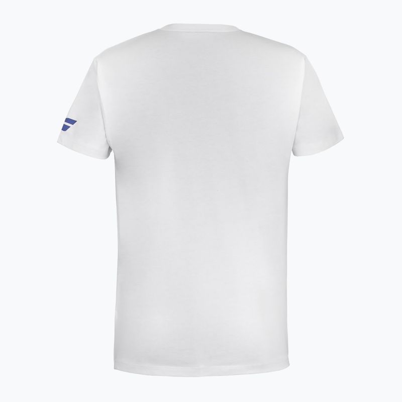 Shirt Kinder Babolat Exercise Babolat Jr white/white 2