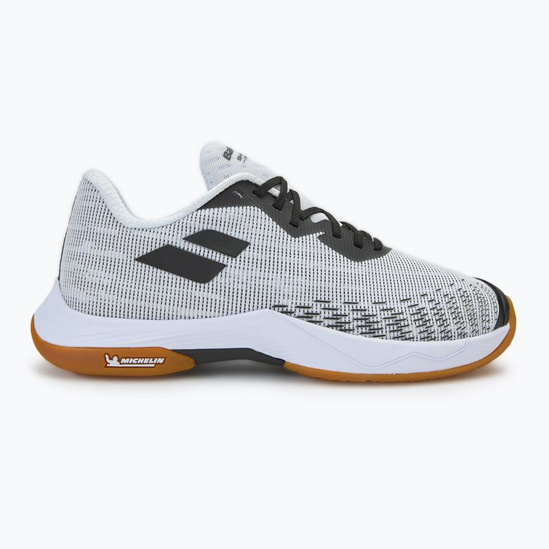 Badminton Schuhe Herren Babolat Shadow Spirit 2 white/ black 2